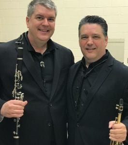 Michael Dean, clarinet, with Oxford
