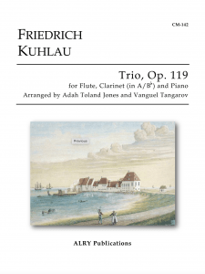 cover of Kuhlau Trio, Op. 119 arr. by Drs. Jones and Tangarov